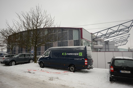 Concept2 Truck outside the Halle